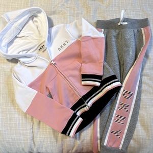 DKNY Track Suit, girls size 5